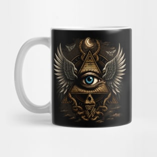 illuminati-inspired, eye Mug